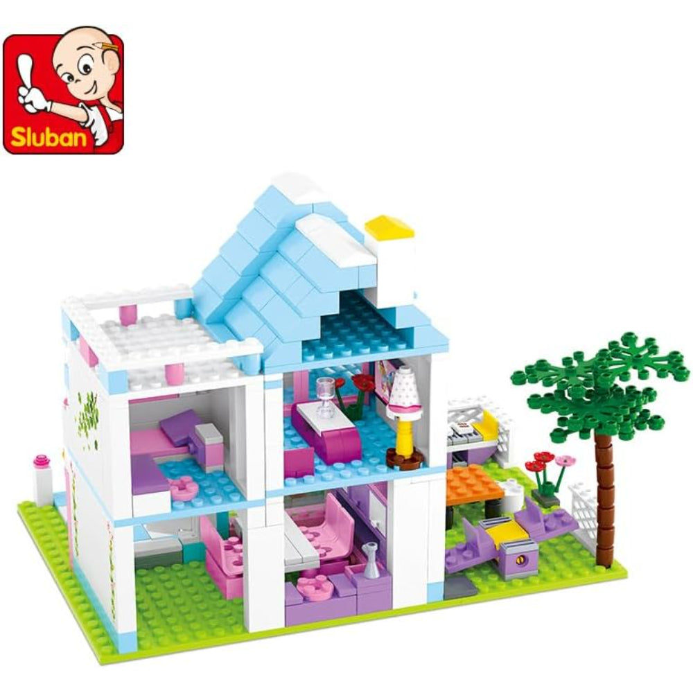 Sluban Girls Dream Family House Building Blocks Set -  539 Pcs