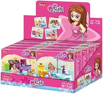 Sluban Girls Dream Assorted Department Bulding Blocks Sets - Toys