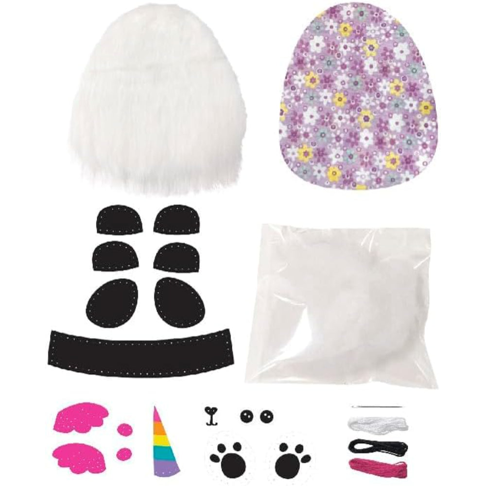 Sew-Star Furry Pillow Sewing – Panda