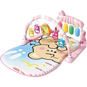 Baby Fitness Piano Activity Play Gym – Pink