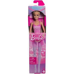 Barbie Ballerina Doll, Blonde Fashion Doll Wearing Purple Removable Tutu