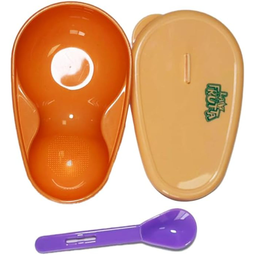 La Frutta Baby Plate and Spoon Set – Purple