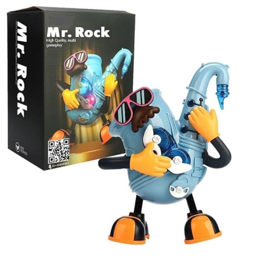 Mr.Rock Musical Cartoon Robot – Singing & Dancing Toy for Kids