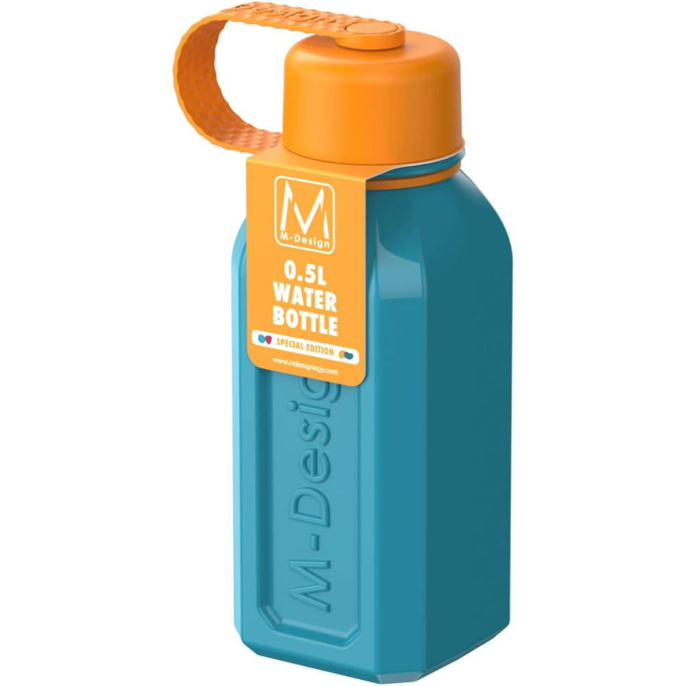 M-Design Bottle 500ml – Teal/Orange