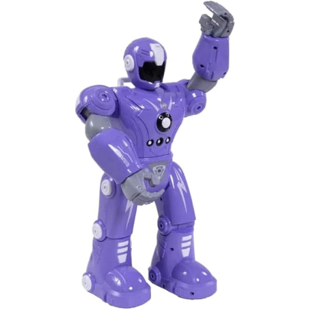 Police Robot Action Figure - Purple