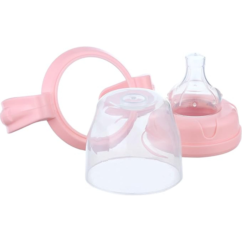 Baby Time PP Wide Neck Bottle With Handle 150cc – Pink