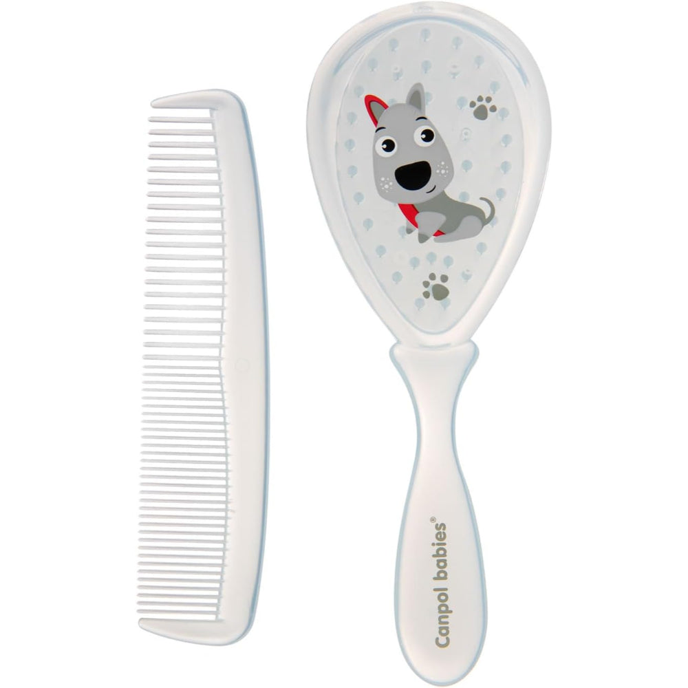 Canpol Babies Baby Brush and Comb Set - Dog Design