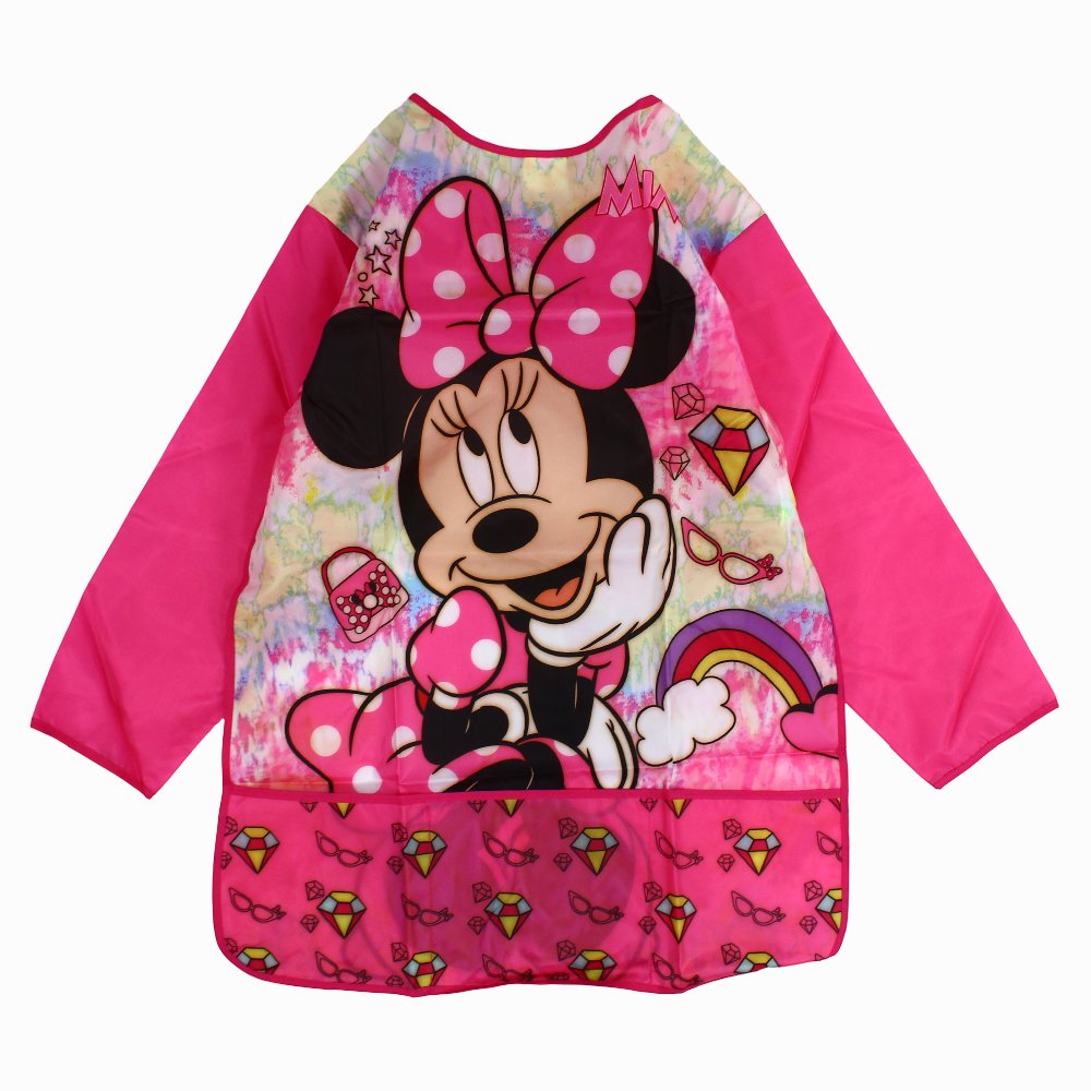 Minnie Mouse Waterproof Long-Sleeved Coloring Apron