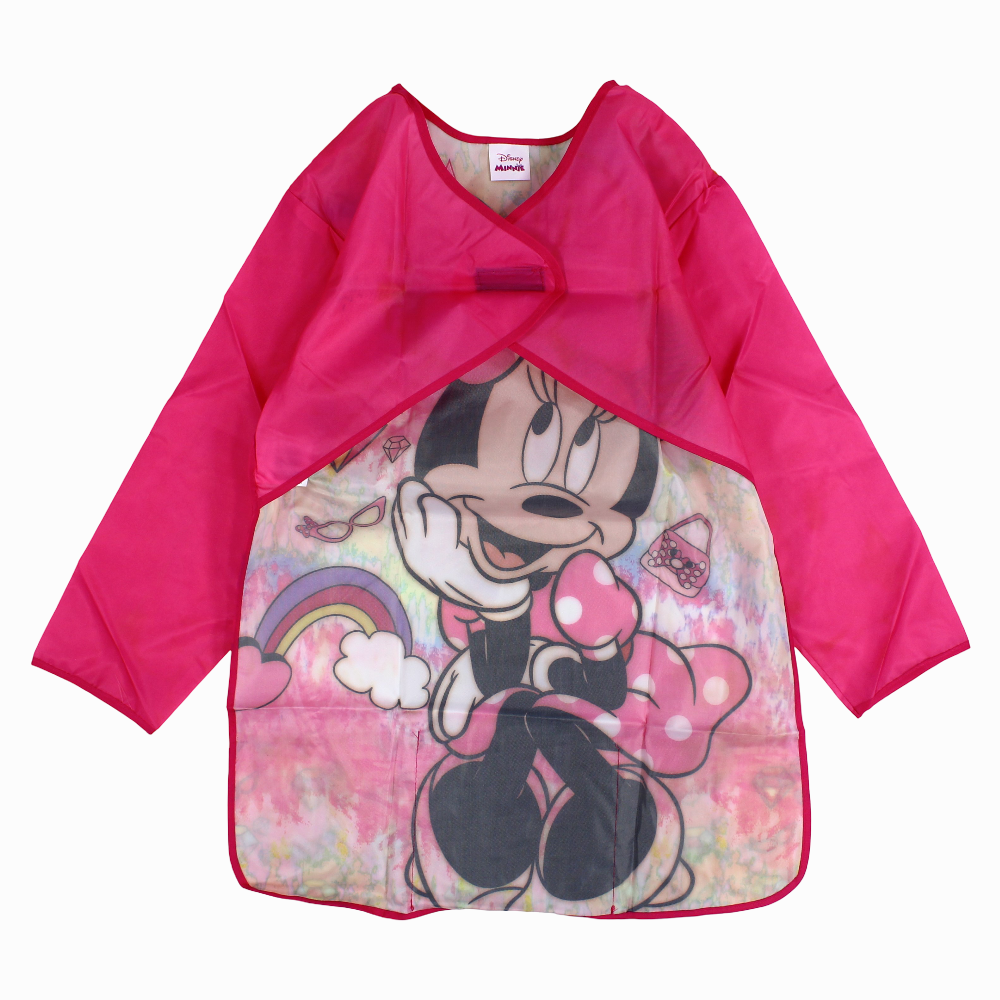 Minnie Mouse Waterproof Long-Sleeved Coloring Apron