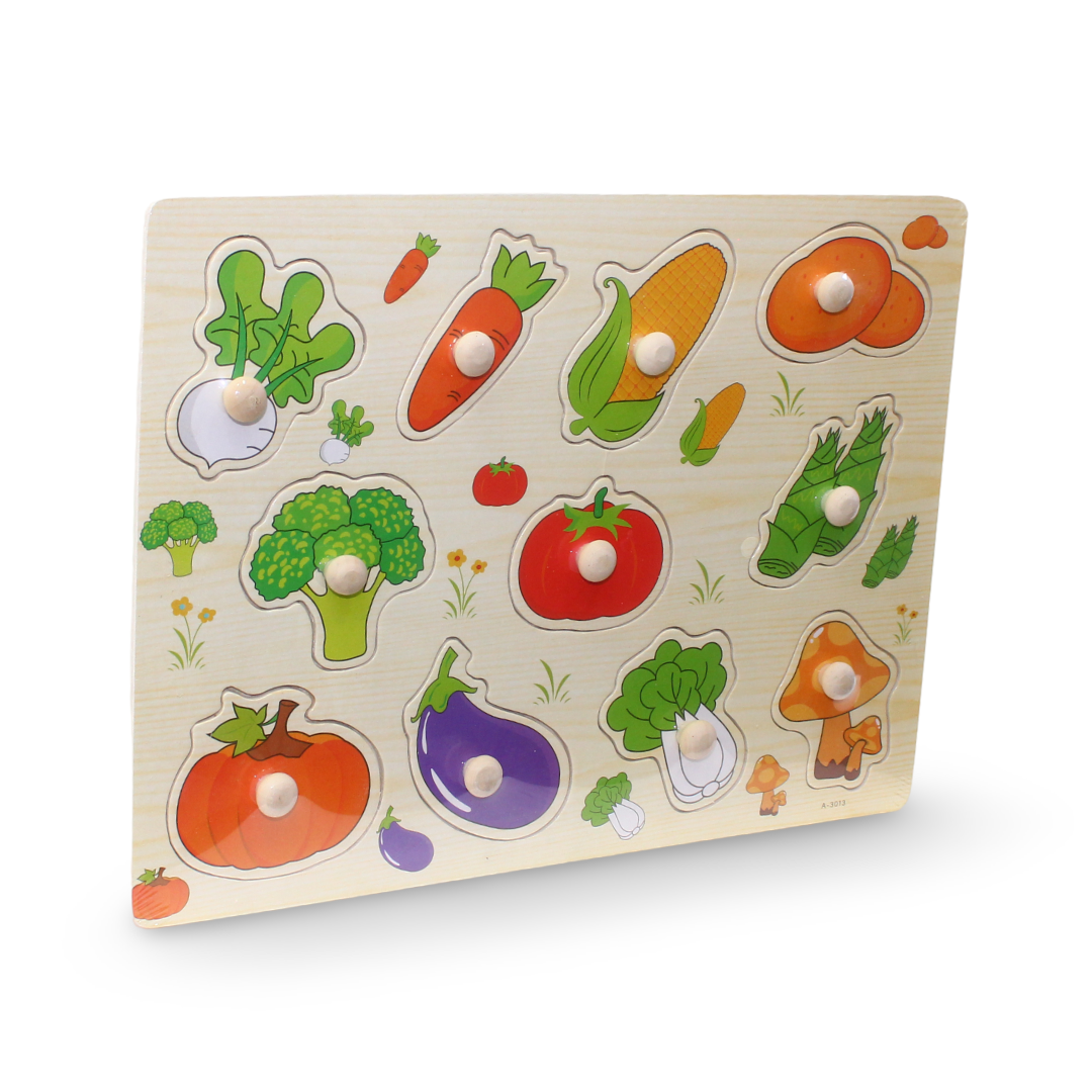 Vegetables Knob Puzzle
