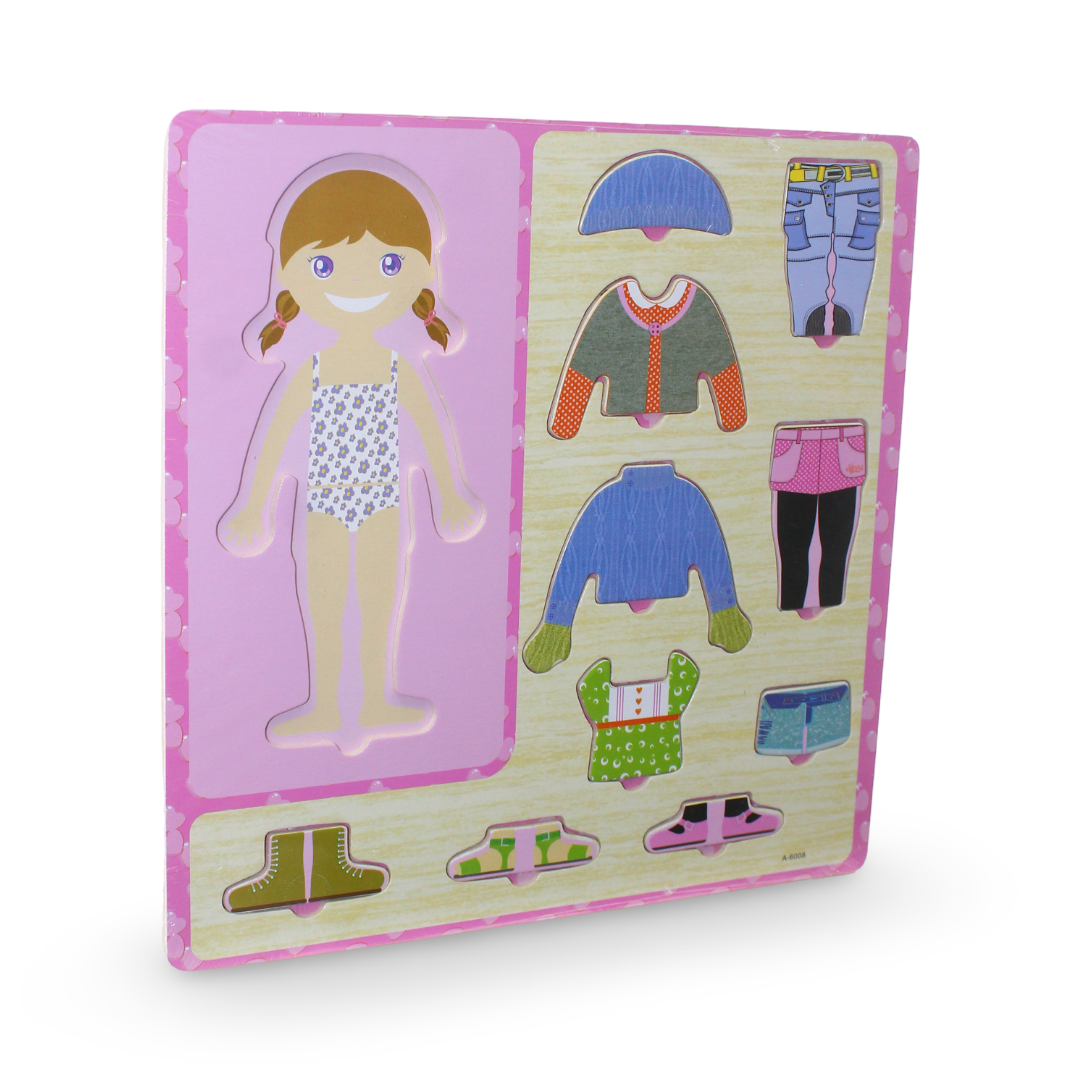Matching Clothes Girls Puzzle