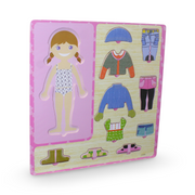 Matching Clothes Girls Puzzle