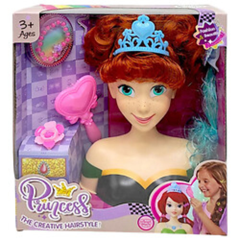 Doll Head Set With Accessories – Plastic