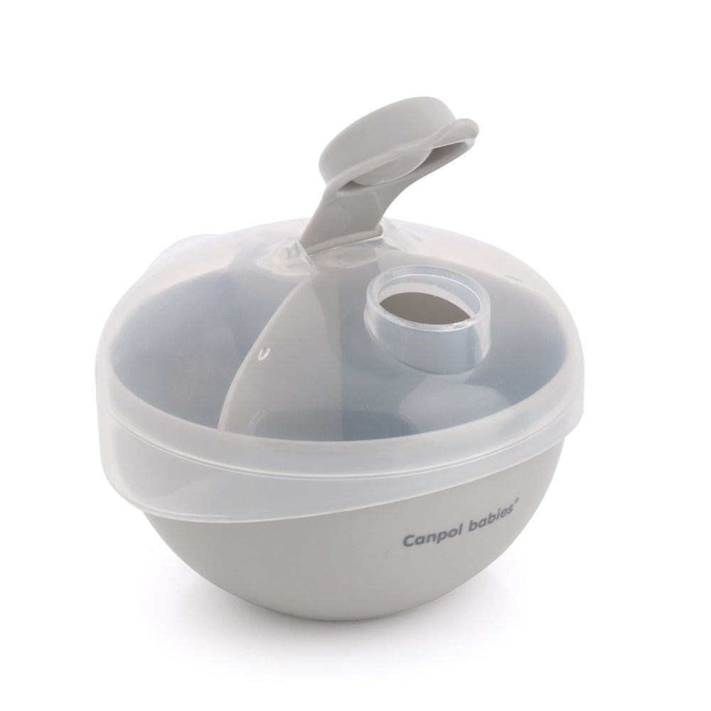 Canpol Babies Milk Powder Container 90ml 3 Compartments - Grey