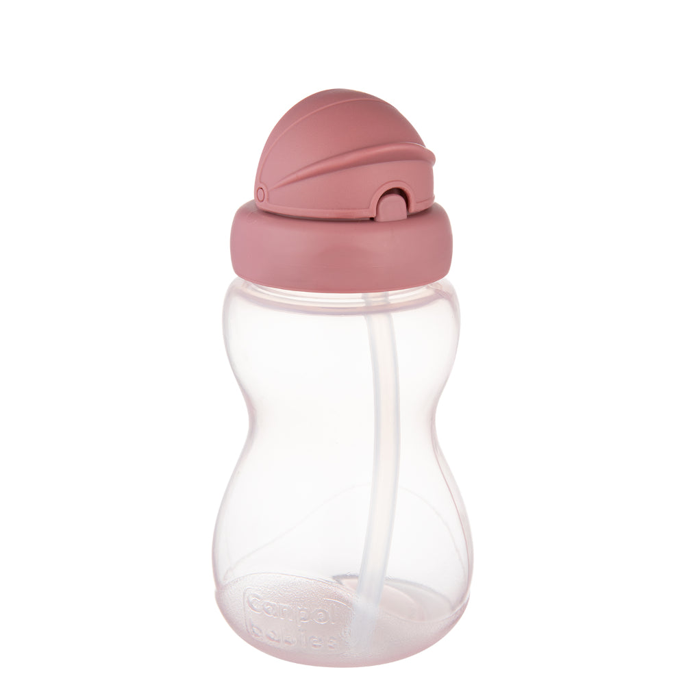 Canpol Babies Sport Cup with Silicone Flip-Top Straw 270ml – Pink