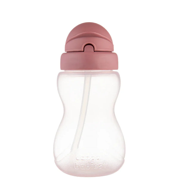 Canpol Babies Sport Cup with Silicone Flip-Top Straw 270ml – Pink
