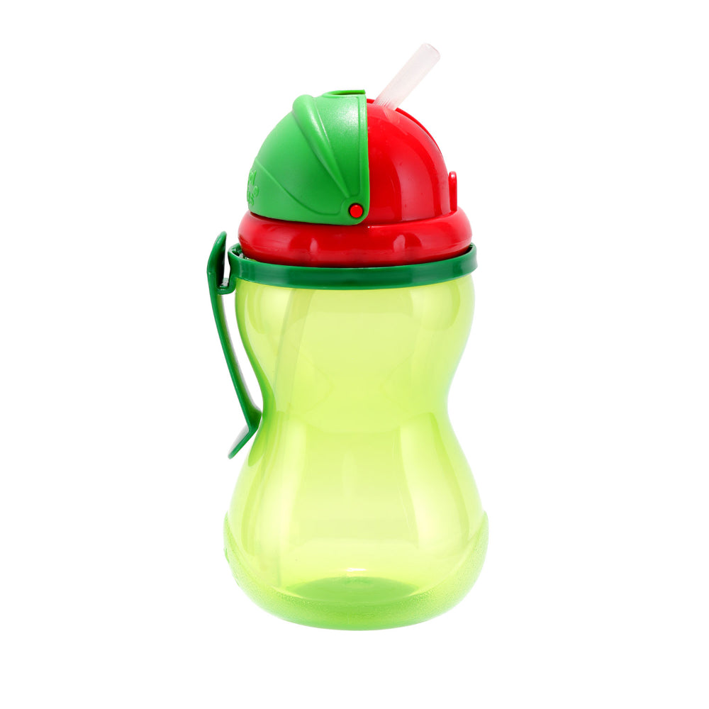 Canpol Babies Sport Cup with Silicon Flip-top Straw 370ml – Green