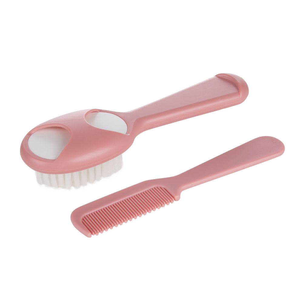 Canpol Babies Newborn Hair Brush & Comb Set – Pink