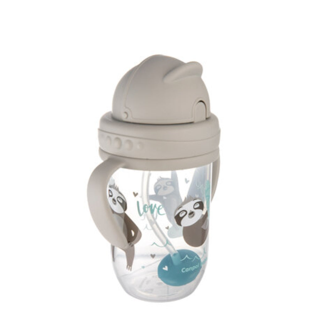 Canpol Babies Sports Cup 270ml – 6m+ (Grey)