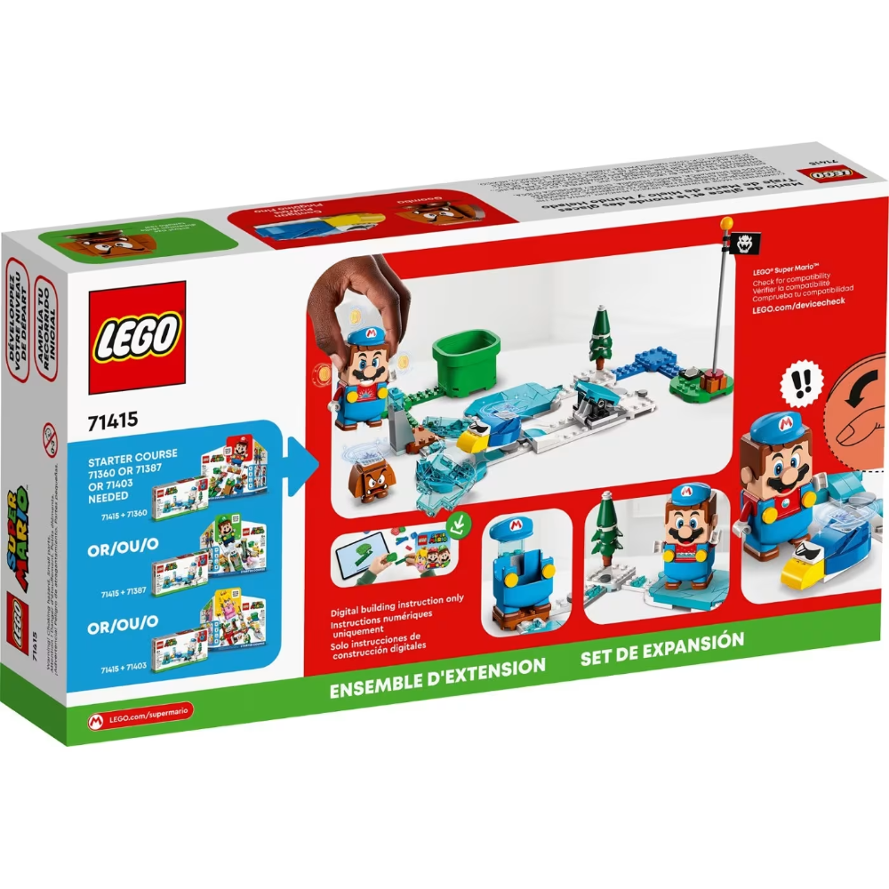 Lego Super Mario Ice Mario Suit and Frozen World Expansion Set