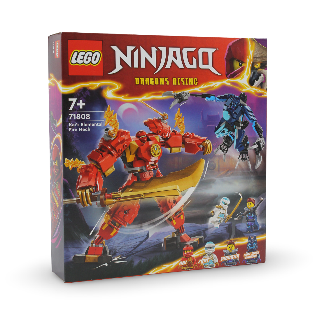 Lego Ninjago Kai's Elemental Fire Mech Building Blocks Set