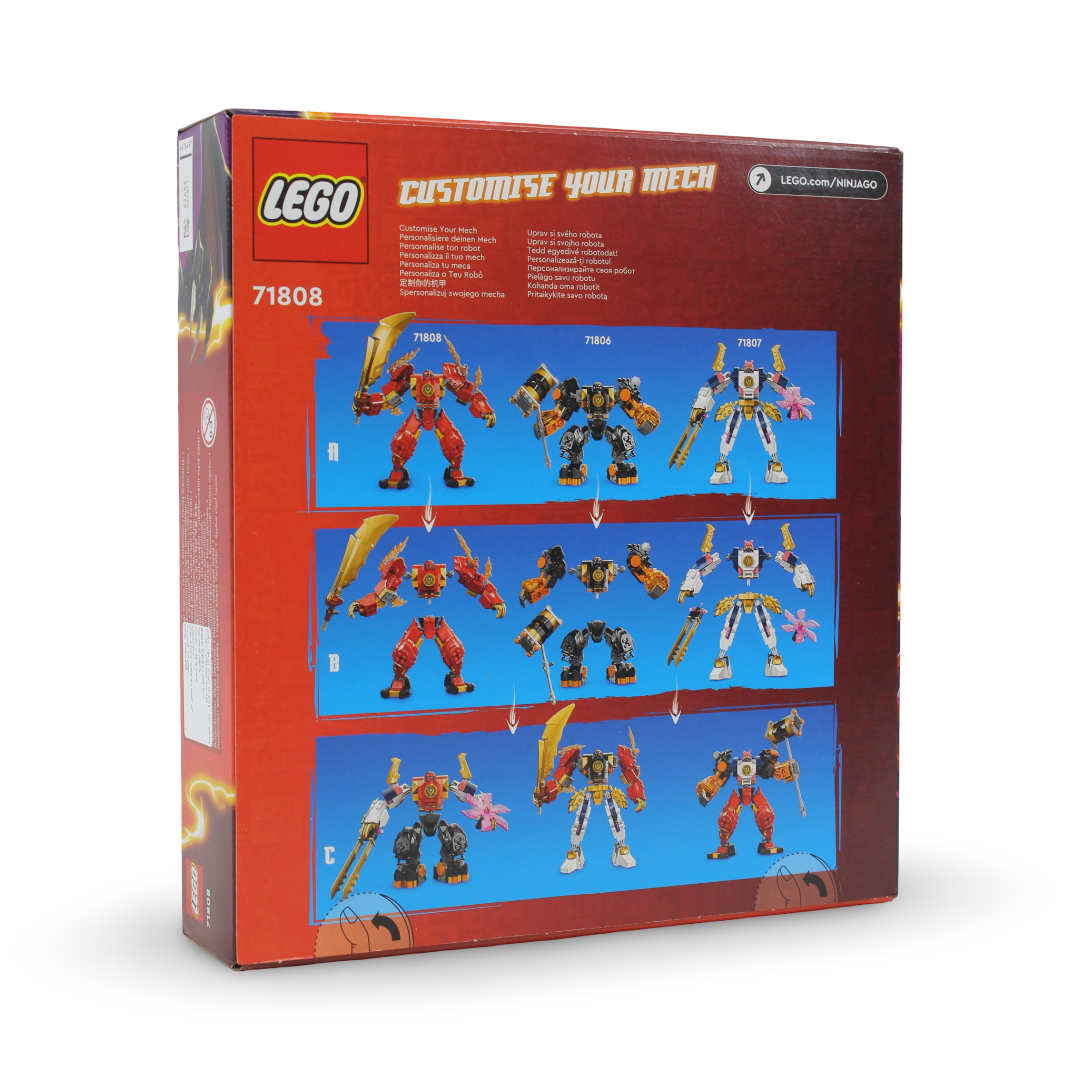 Lego Ninjago Kai's Elemental Fire Mech Building Blocks Set