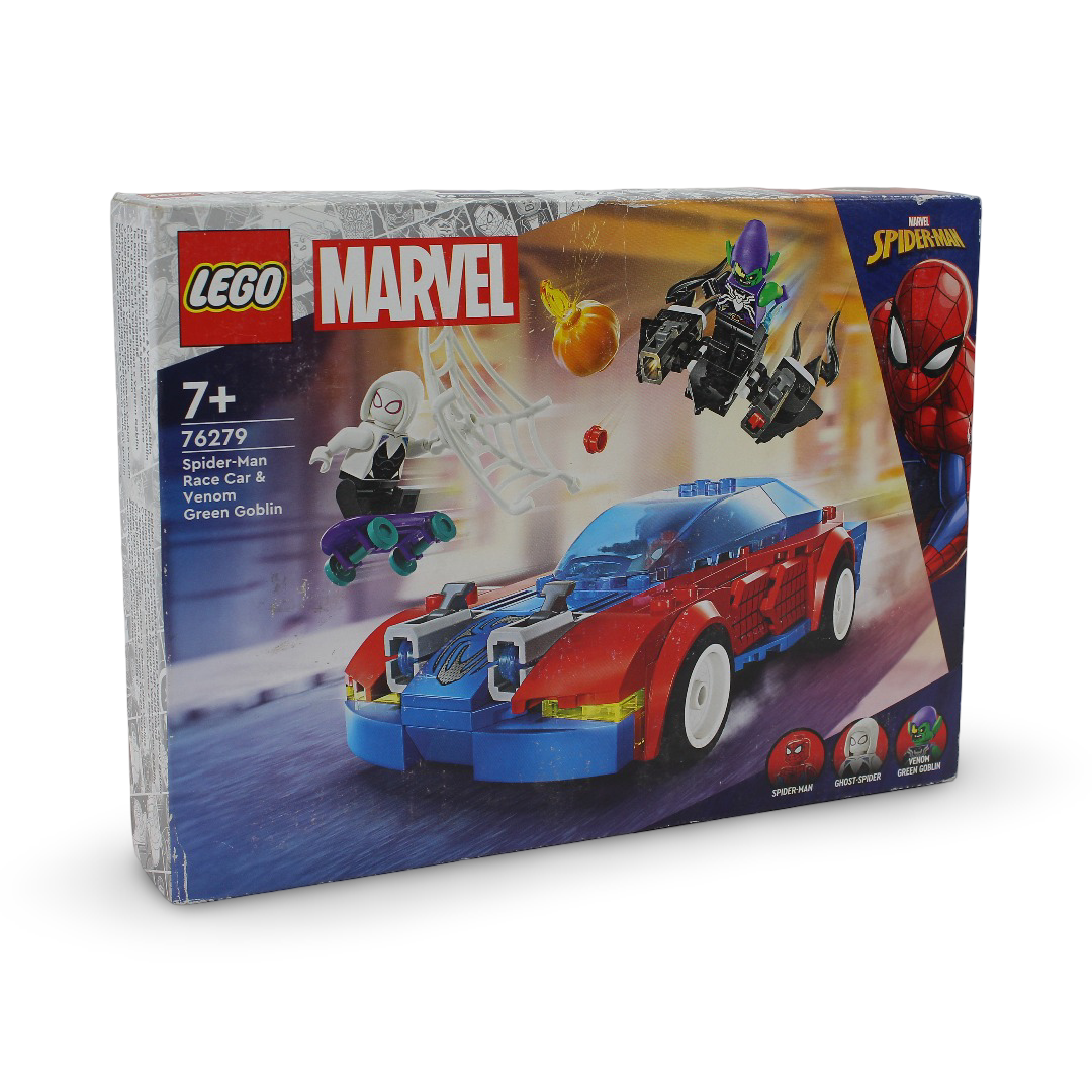 Lego Marvel Spider-Man Race Car & Venom Green Goblin
