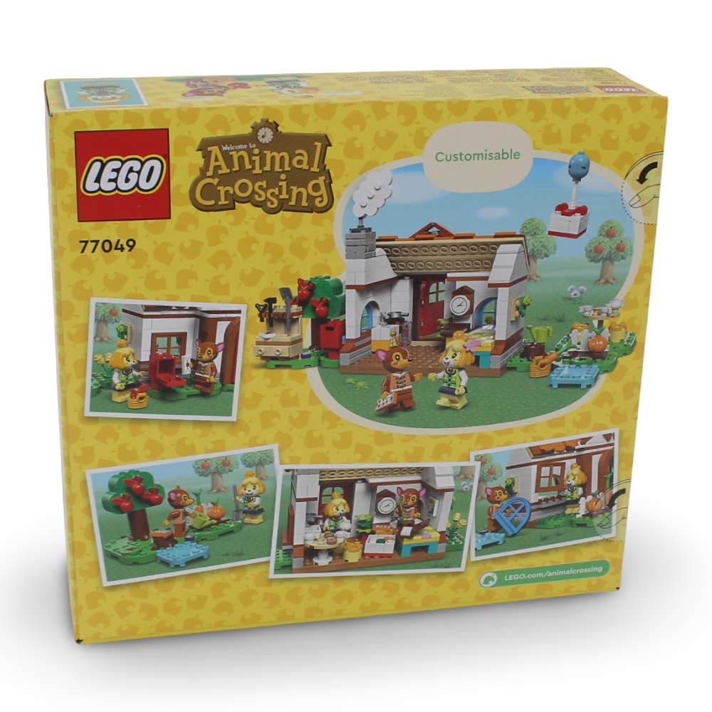 Lego Animal Crossing Isabelle's House Visit Building Set