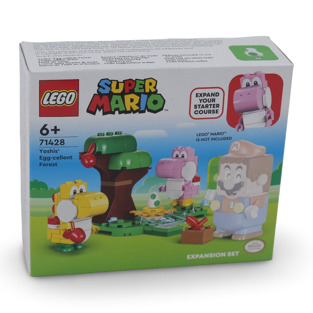 Lego Super Mario Yoshis' Egg-Cellent Forest Expansion Building Set