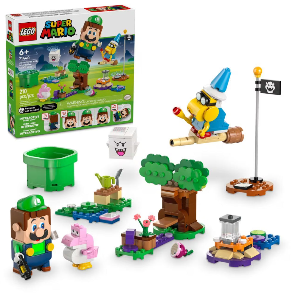 Lego Super Mario Adventures with Interactive Lego Luigi Building Set