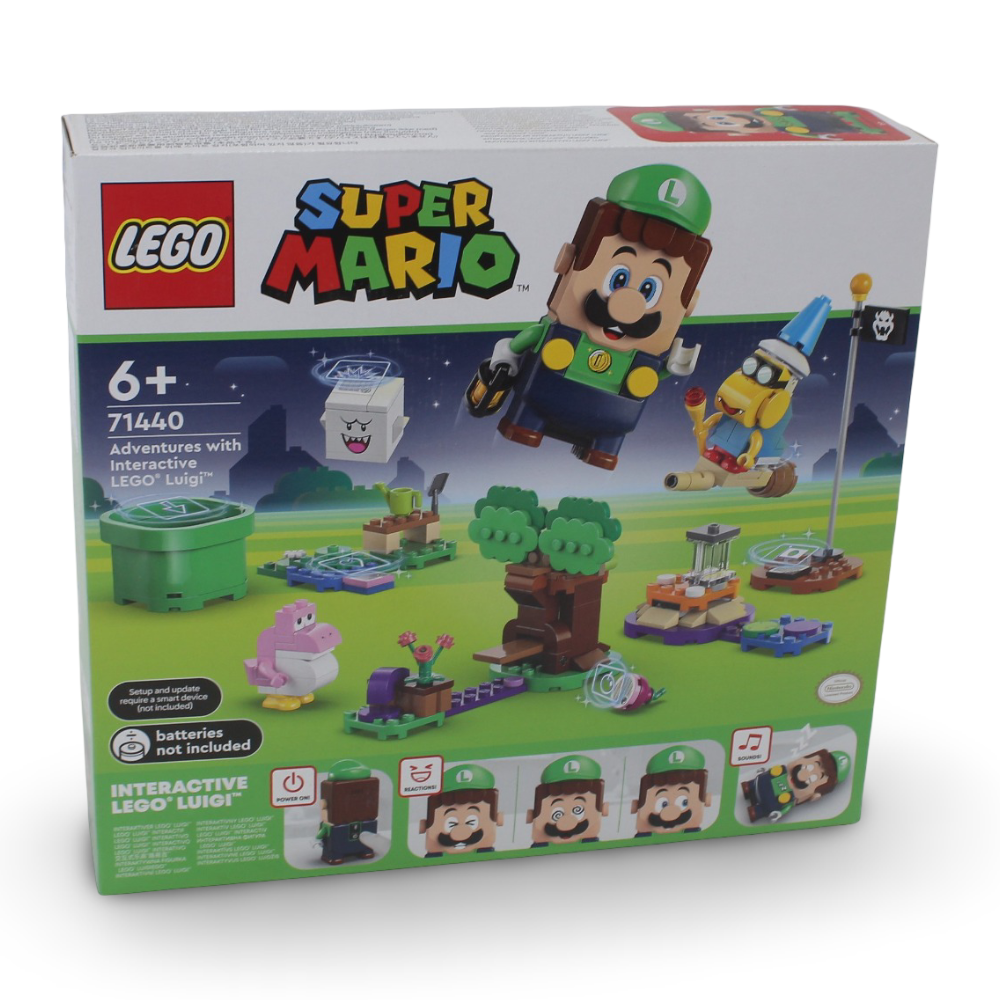 Lego Super Mario Adventures with Interactive Lego Luigi Building Set