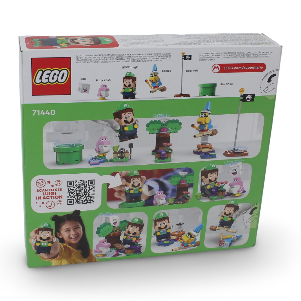 Lego Super Mario Adventures with Interactive Lego Luigi Building Set
