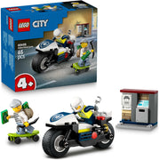 Lego City Police Motorcycle Chase Building Set