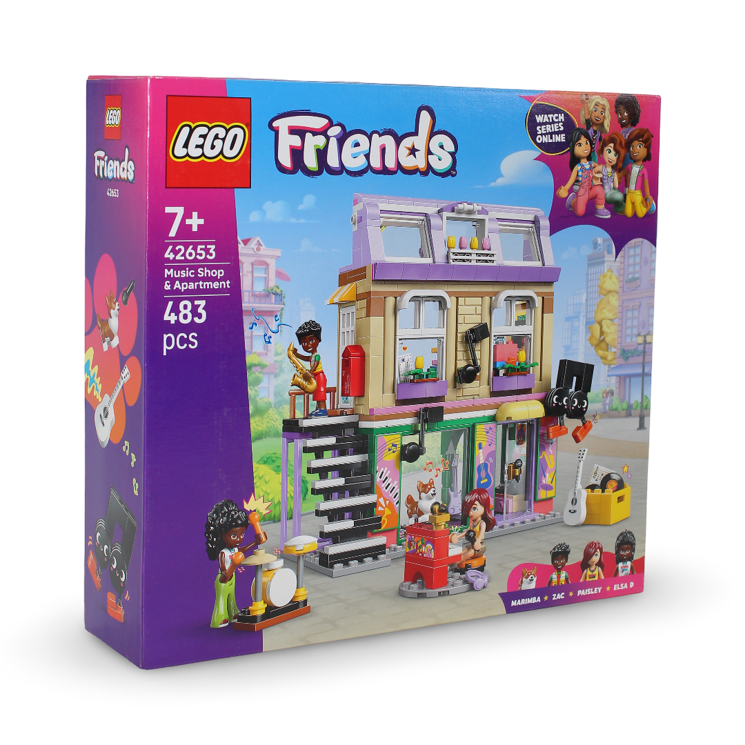 Lego Friends Music Shop & Apartment Building Set