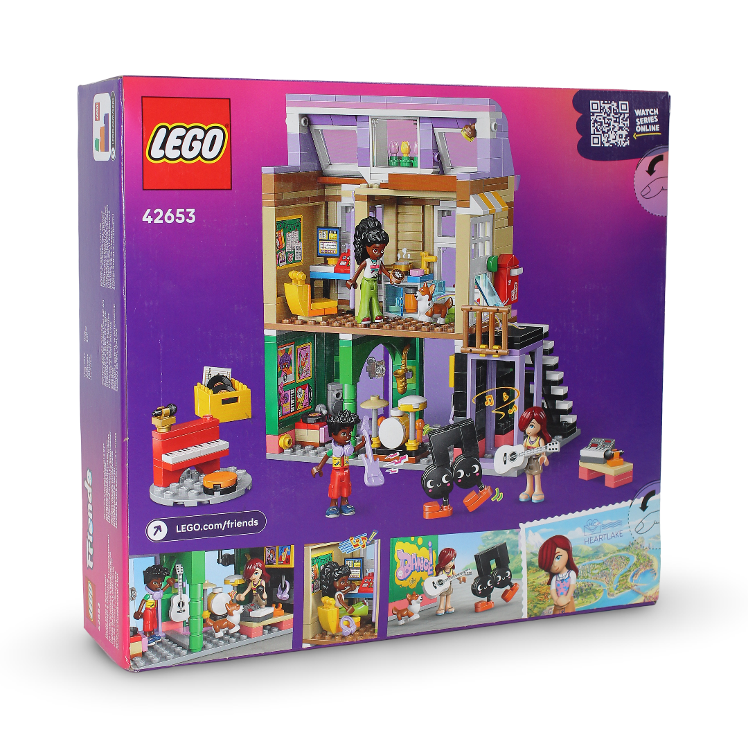 Lego Friends Music Shop & Apartment Building Set