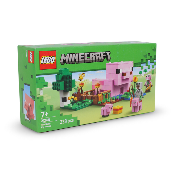 Lego Minecraft The Baby Pig House Building Toy Set
