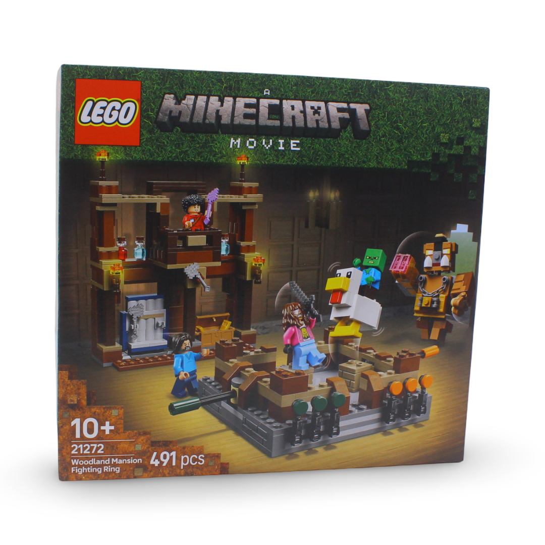 Lego Minecraft Woodland Mansion Fighting Ring Building Blocks Set – 491 Pcs