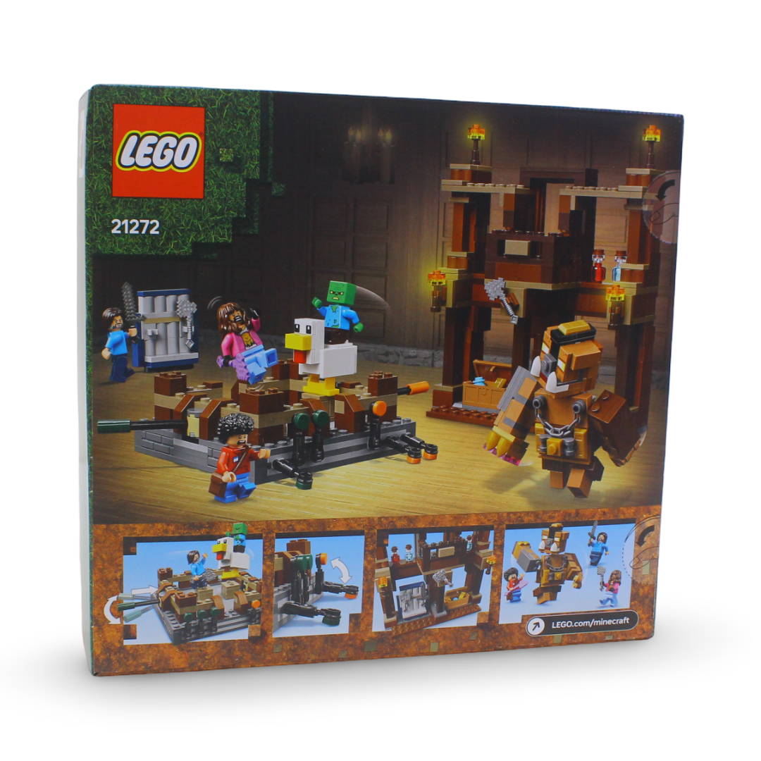 Lego Minecraft Woodland Mansion Fighting Ring Building Blocks Set – 491 Pcs