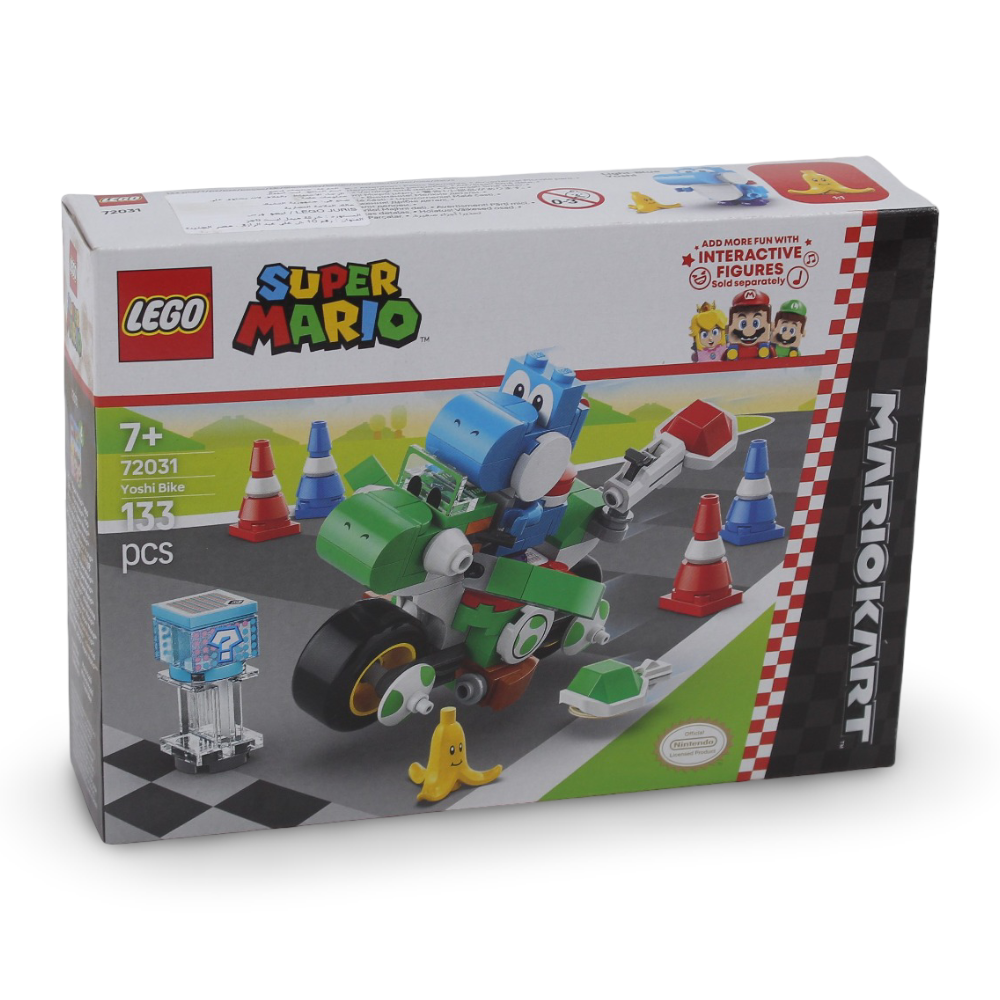 Lego Super Mario "Mario Kart" - Yoshi Bike Building Set