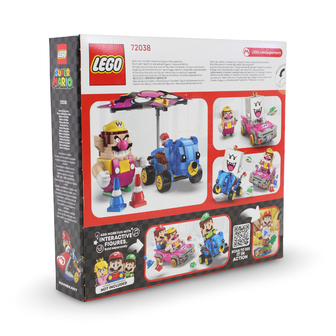 Lego Super Mario Mario Kart: Wario & King Boo Set – 512 Pcs