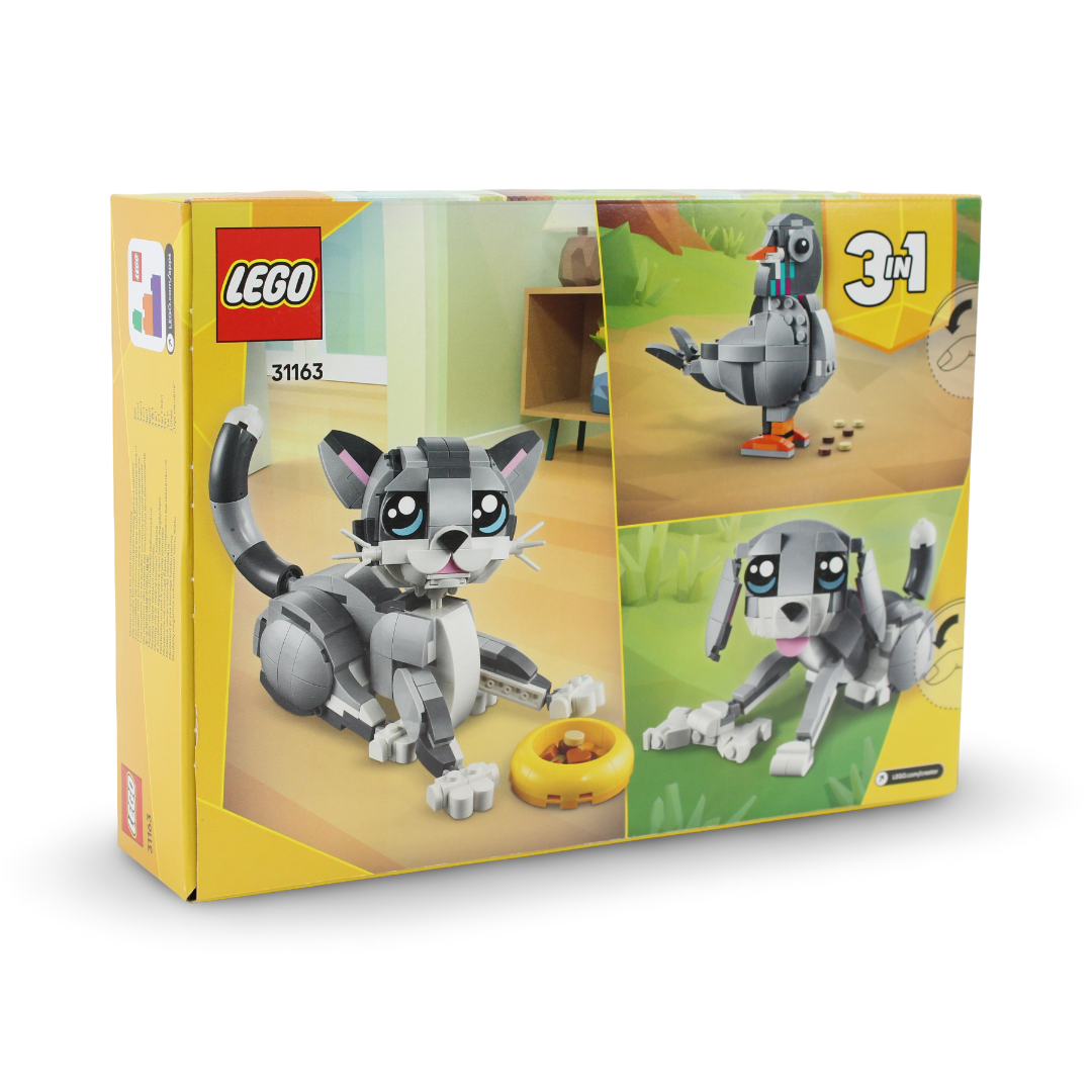 Lego Creator 3in1 Playful Cat – 407 Pcs