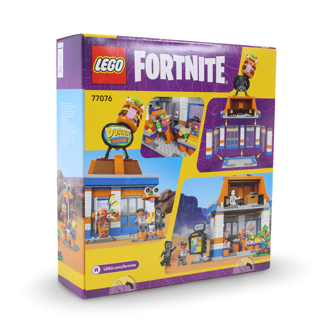 Lego Fortnite Durrr Burger Restaurant Set – 546 Pcs