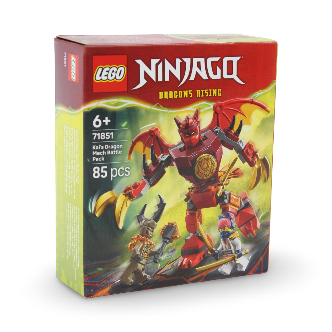 Ninjago Kai's Dragon Mech Battle Pack Set – 85 Pcs