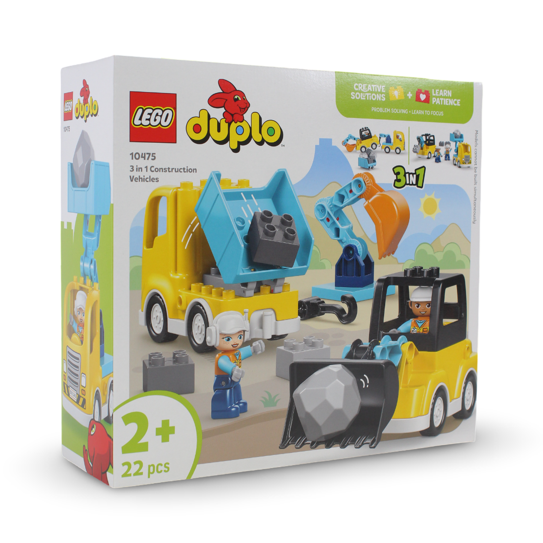 Lego Duplo 3-in-1 Construction Vehicles