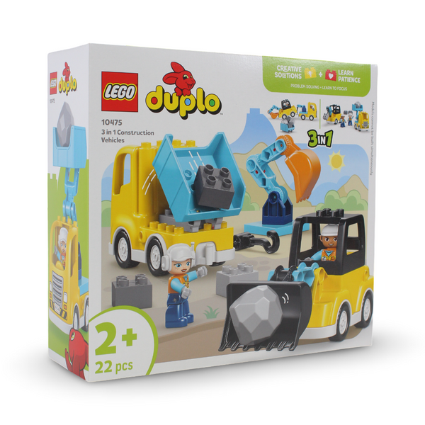 Lego Duplo 3-in-1 Construction Vehicles