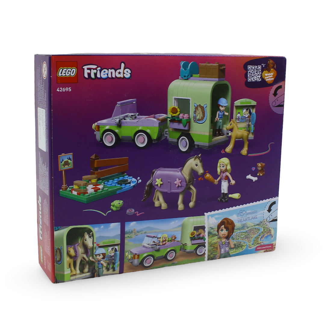 Lego Friends Horse & Baby Foal Trailer – 279 Pcs