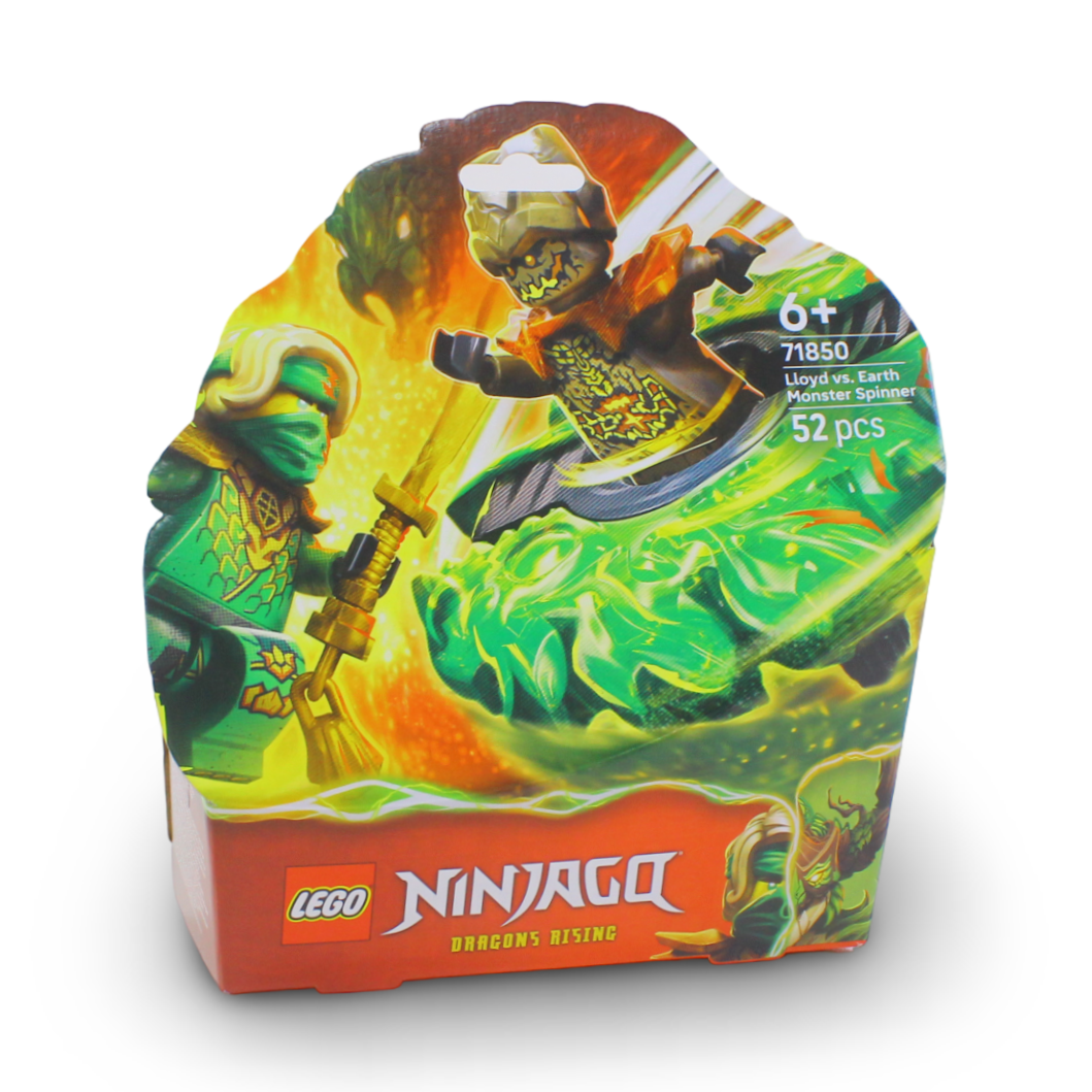 Lego Ninjago Lloyd vs. Earth Monster Spinner Battle Toy Set