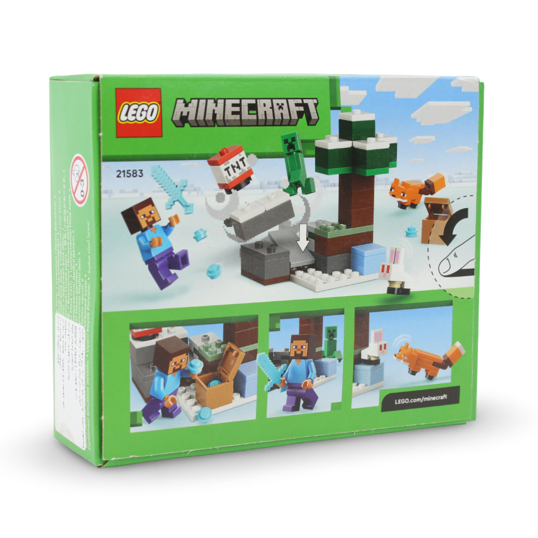 Lego Minecraft Steve's Taiga Adventure Set – 79 Pcs