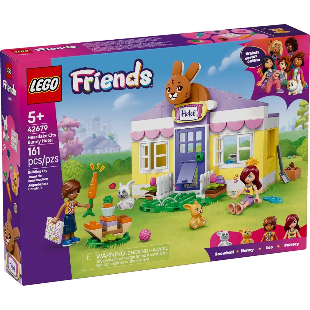 Lego Friends Heartlake City Bunny Hotel Set – 161 Pcs