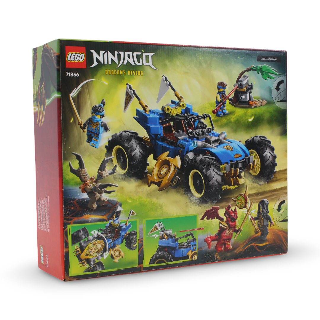 Lego Ninjago Jay's Transforming Car Building Blocks Set – 387 Pcs
